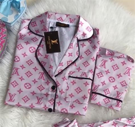 louis vuitton inspired pyjamas|Louis Vuitton silk pajamas.